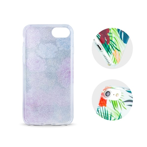 Skal till iPhone XS Max - Palm leafs Transparent