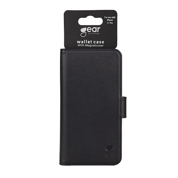 GEAR Wallet 2-i-1 Sort - iPhone 11 Pro Svart