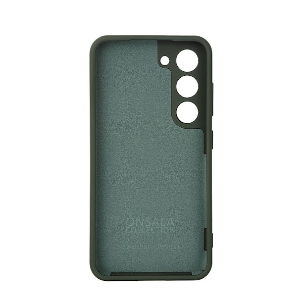 Onsala Backcover Silicone Samsung S23 5G Olive Green Grön