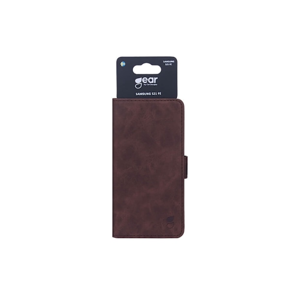 GEAR Wallet Brun - Samsung S21 FE 5G Brun