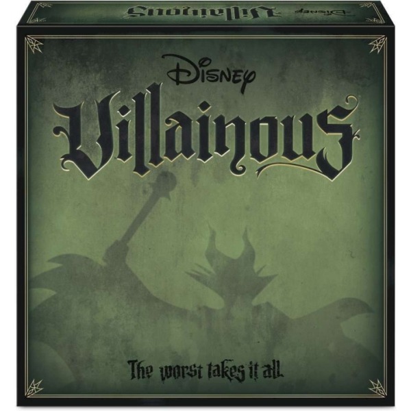 Ravensburger Disney Villainous -lautapeli, englanninkielinen