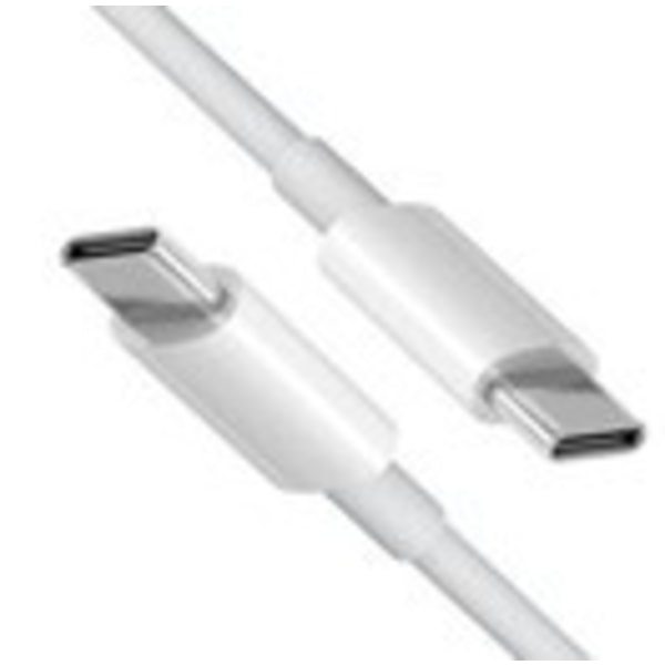 USB-C kabel - 0,3 m - Vit - iPhone 15 kompatibel