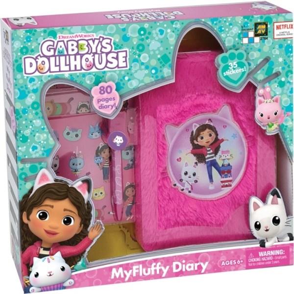 Gabby's Dollhouse - Mjukisdagbok