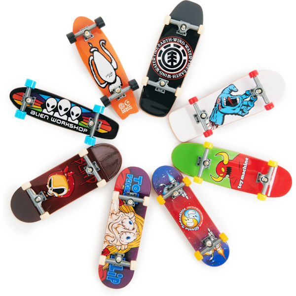 Tech Deck 25th Anniversary 8-pack  - sormiskeittilautasetti