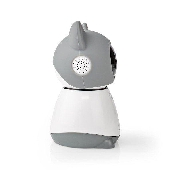 Nedis SmartLife Inomhus Kamera | Wi-Fi | Full HD 1080p | Panorera lutning | microSD (ingår inte) / Molnlagring (tillval) | Med rörelsesensor | Nattsik