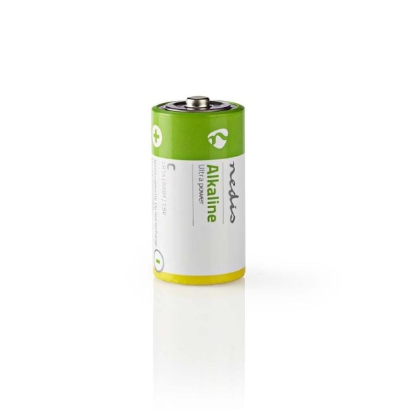 Nedis Alkaline batteri C | 1.5 V DC | 2-Blister