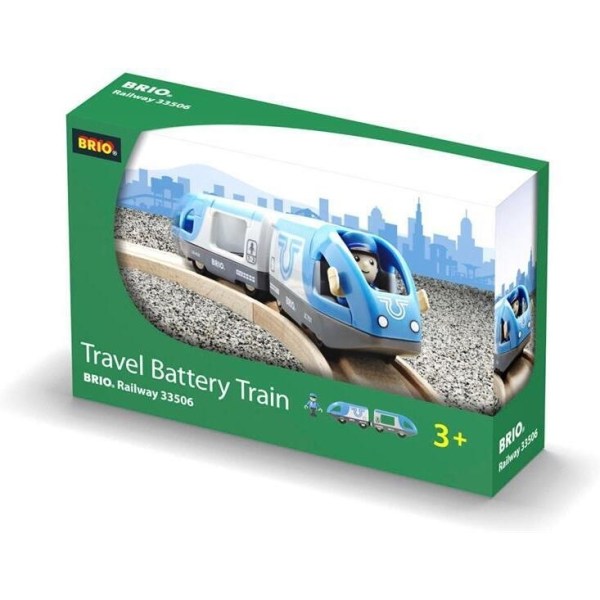 BRIO Railway 33506 - Passagerartåg batteridrivet
