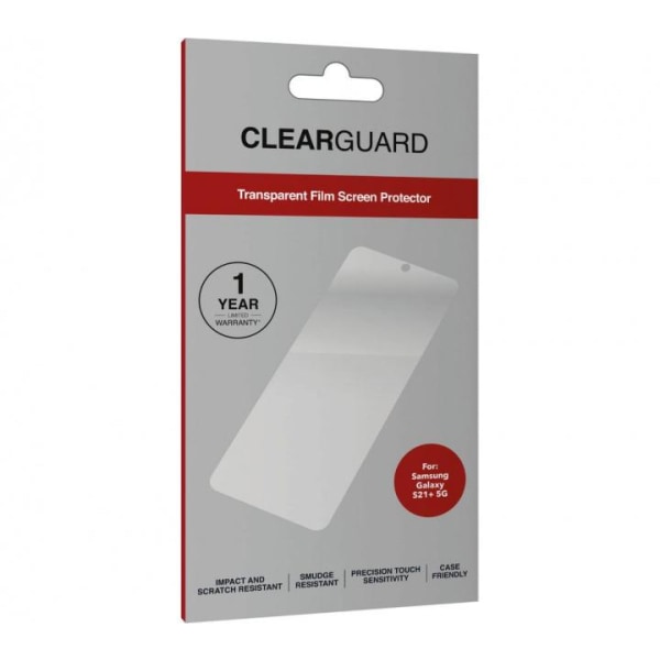 Clearguard Samsung Galaxy S21 Plus Skärmskydd Transparent
