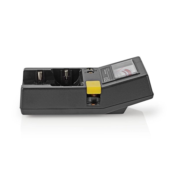 Nedis Battery Tester | 9V - AA - AAA - Button Cell - C - D | Svart