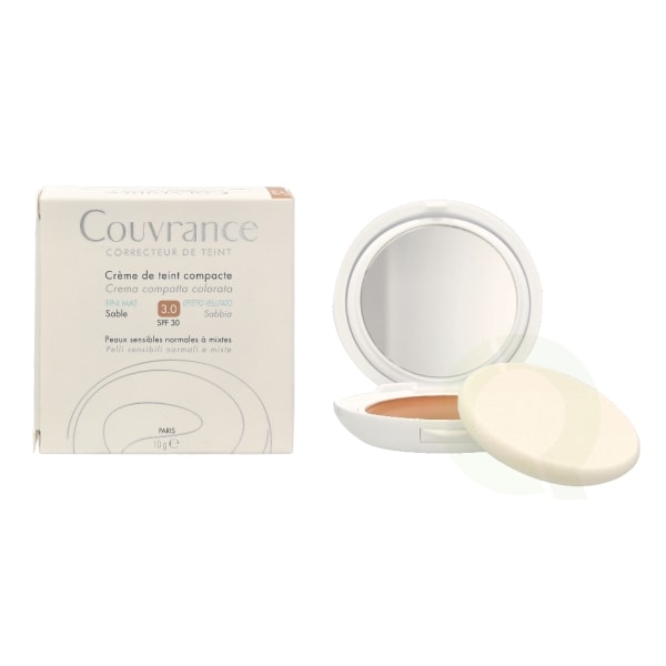 Avene Couvrance Compact Foundation Cream SPF30 10 gr Mat Effect