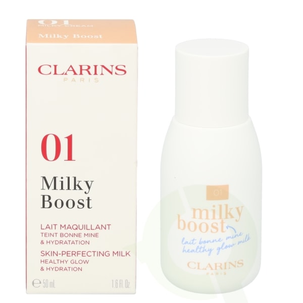 Clarins Milky Boost Skin-Perfecting Milk 50 ml #01 Milky Cream