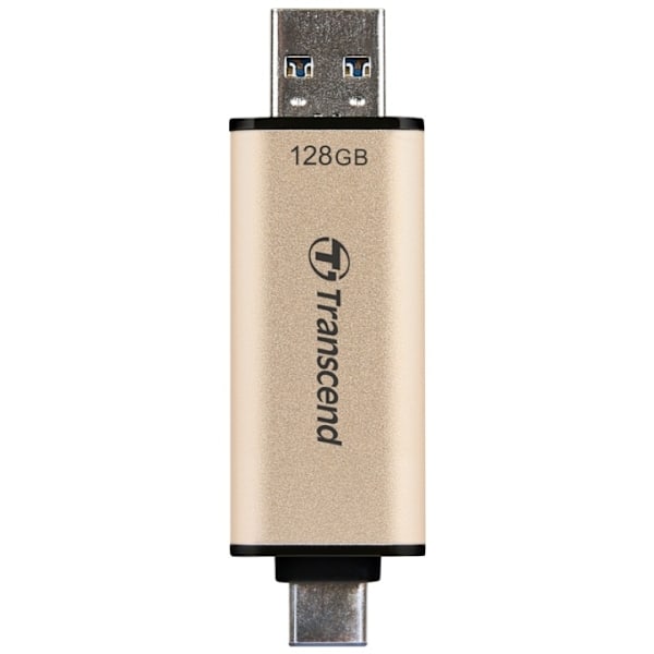 Transcend USB-minne JF930C 2-i-1 (USB3.2 Guld