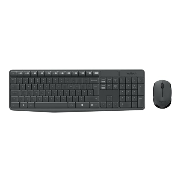 Logitech MK235 Tastatur og mus-sæt Trådløs US International