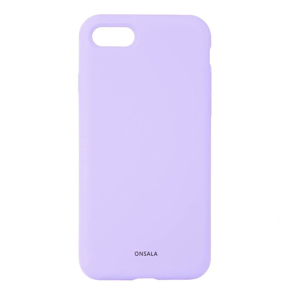 ONSALA Backcover Silicone iPhone 6/7/8/SE Purple Lila