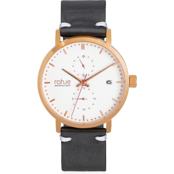 Rohje Adventurister Elegance armbandsur, svart