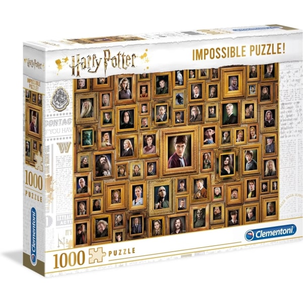 Clementoni Harry Potter Impossible Puzzle, 1000 bitar