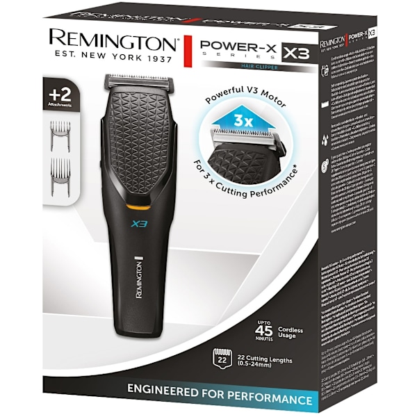 Remington Hårklippare HC3000 X3 Power-X
