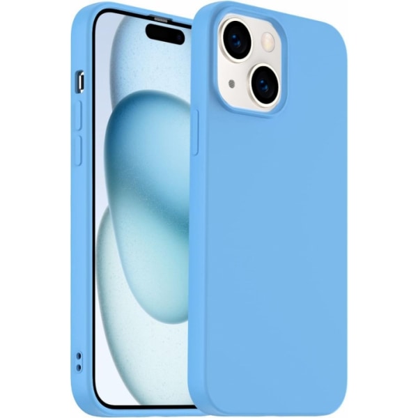 Silikonskal till iPhone 15 Pro, Blå Blå