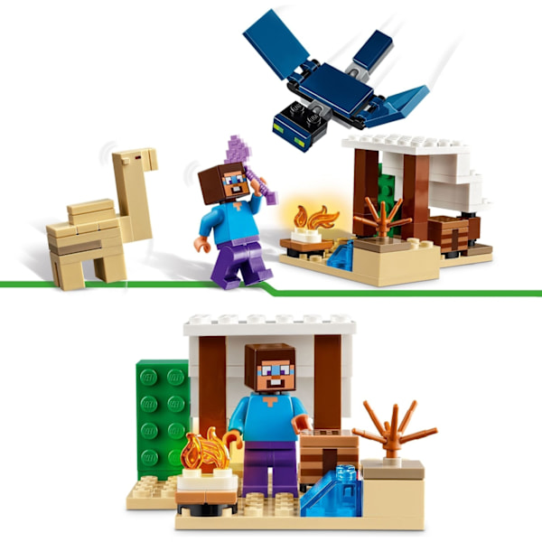 LEGO Minecraft 21251  - Steves ørkeneventyr