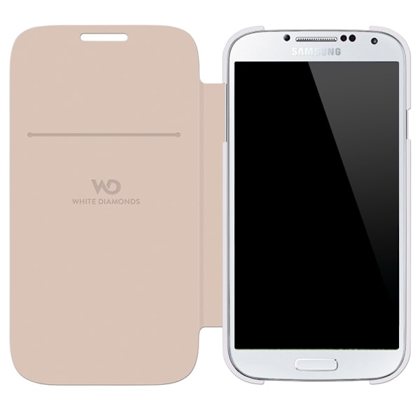 White Diamonds WHITE-DIAMONDS Crystal Booklet Samsung S4 Hvid Vit