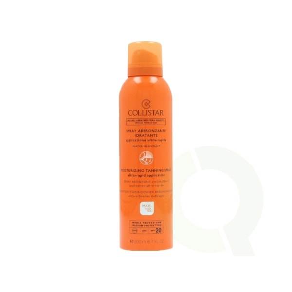 Collistar Moisturizing Tanning Spray SPF20 200 ml Medium Protect