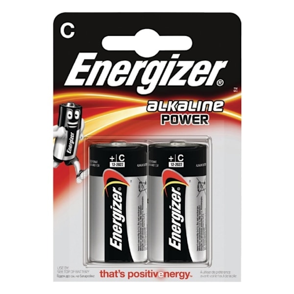 Alkaline batteri C | 1.5 V DC | 2-Blister