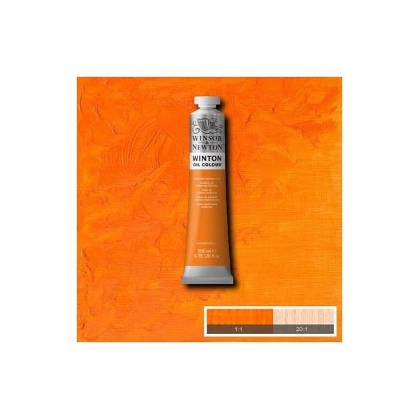WINSOR Winton oil 200ml cadmium orange hue 090