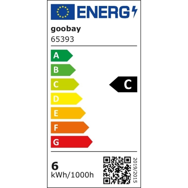 Goobay LED-lampa med glödtråd, 6 W sockel E14, varmvit, ej dimbar