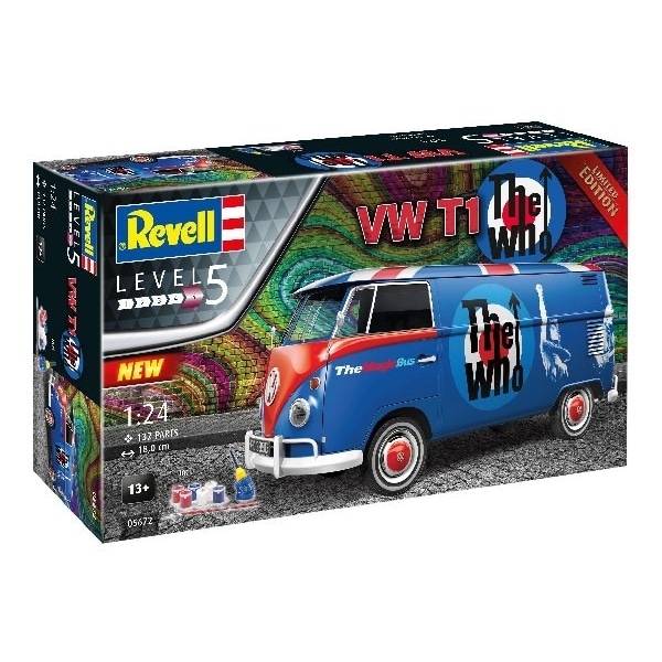 Revell Gift Set VW T1 'The Who' 1:24