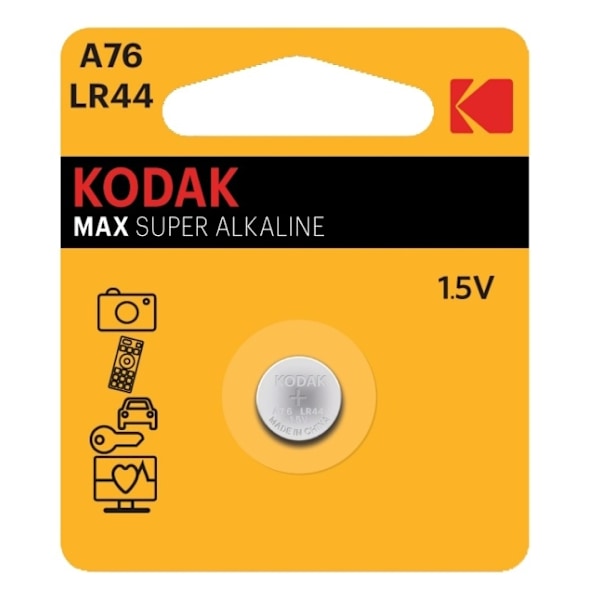 Kodak ULTRA alkaline A76 battery (1 pack)