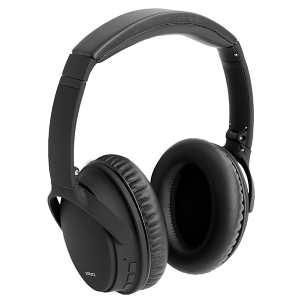 STREETZ Bluetooth noise cancelling headphones, microphone, buttons Svart