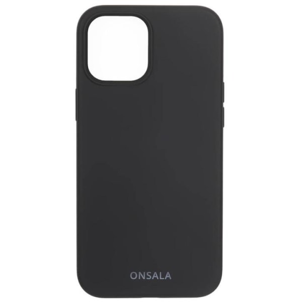 ONSALA Mobilcover Silikone Black - iPhone 12 / 12 Pro Svart