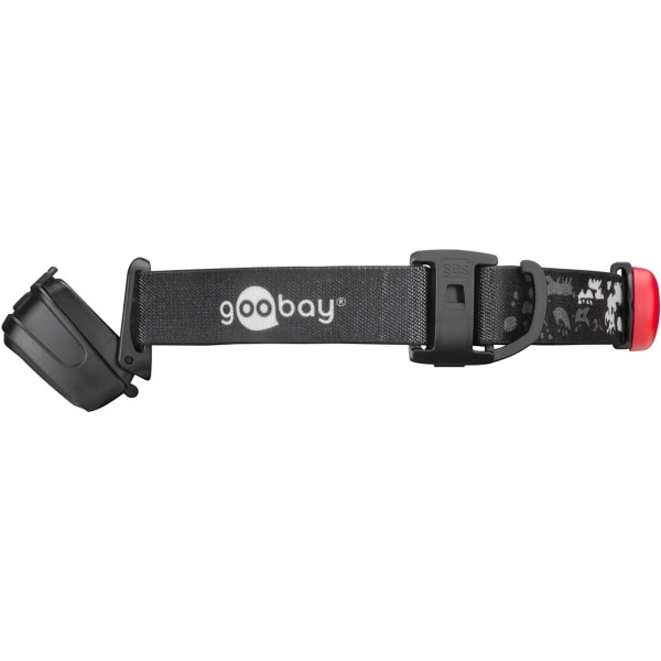 Goobay LED-pannlampa High Bright 240 med 240 lm och kallt vitt ljus (6500 K), perfekt för fritid, sport, camping, fiske, jakt och i bilen