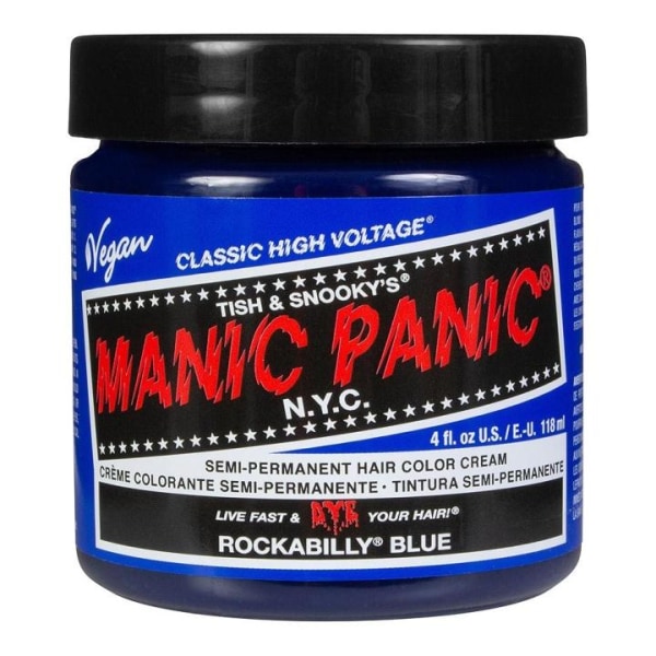 Manic Panic Classic Cream Rockabilly Blue