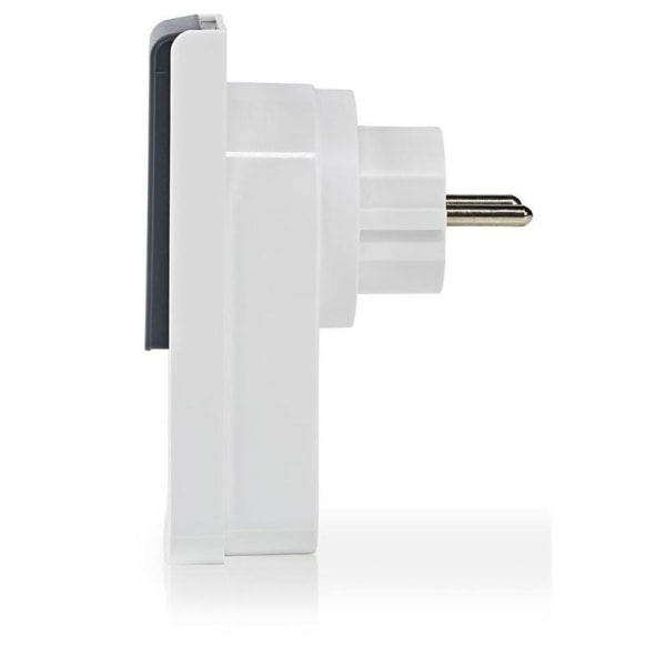 Nedis SmartLife Smart Plug | Wi-Fi | IP44 | Effektmåler | 3680 W