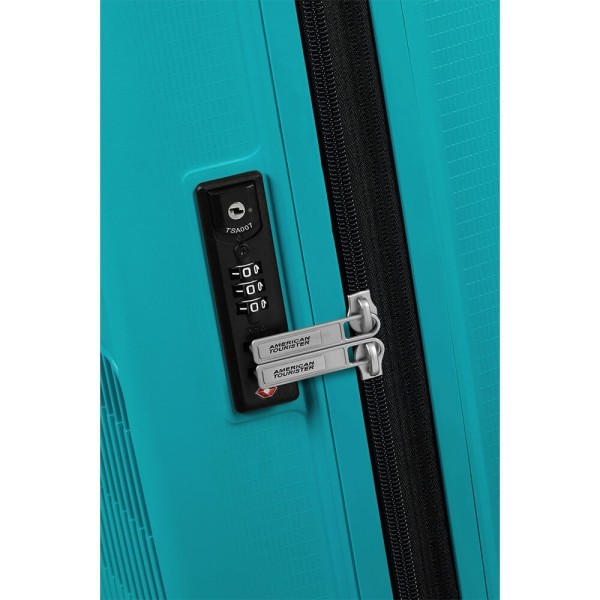 American Tourister Resväska AeroStep Spinner 77 cm Turquoise Ton