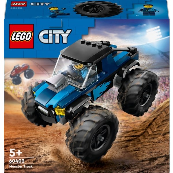 LEGO City Great Vehicles 60402  - Sininen monsteriauto
