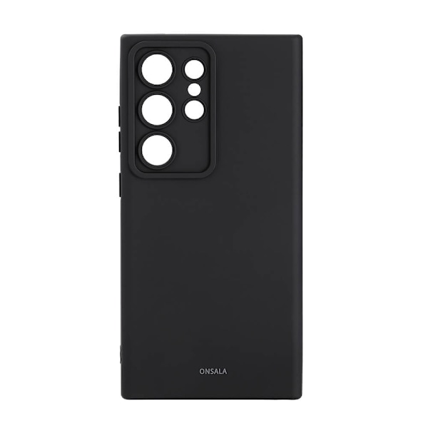 Onsala Backcover Sil Touch Samsung S24 Ultra 5G Black Svart