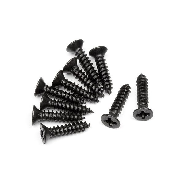 HPI Tp. Flat Head Screw M3*14Mm (10Pcs)