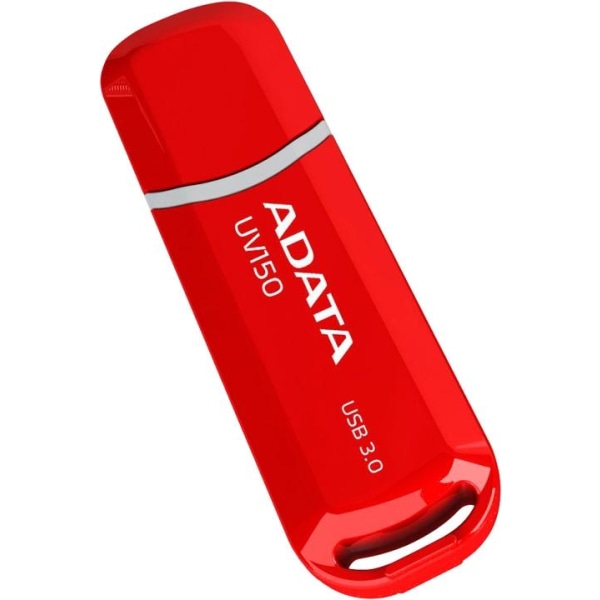 ADATA UV150 USB connector, 64GB, USB 3.0, red