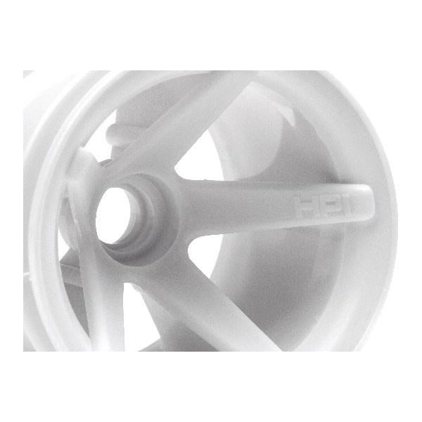 HPI Super Star Mt Wheels Front (White/2.2In/2Pcs)