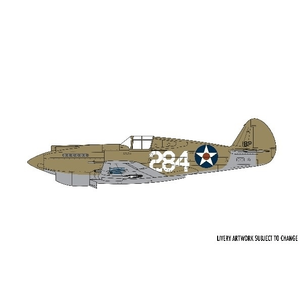 Airfix Curtiss P-40B Warhawk 1:72