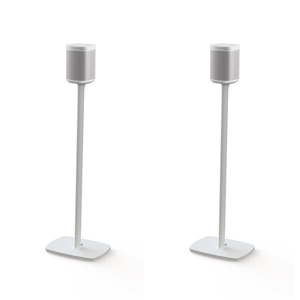 FLEXSON Gulvstativ til Sonos ONE/ONE SL/PLAY:1 Hvid 2-pak