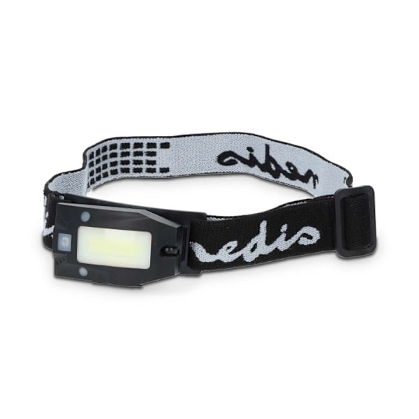 Nedis LED otsalamppu | Paristokäyttöinen / USB Virta | 3.7 V DC | Paristot sisältyvät | Ladattava | Nimellisvaloteho: 180 lm | Valoalue: 20 m musta