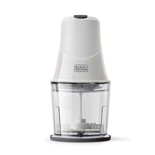 BLACK+DECKER Food Chopper  260W Läpinäkyvä, Valkoinen
