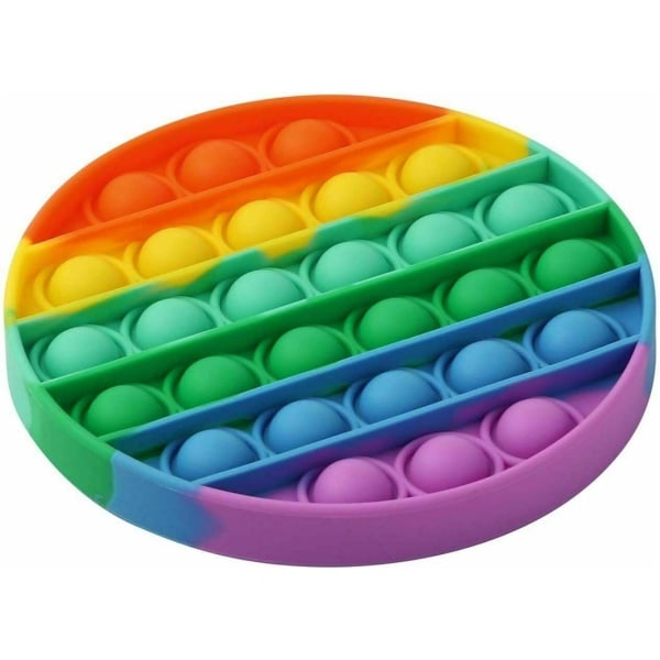 Fidget Circle/Pop it -lelu, Rainbow
