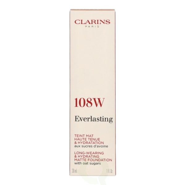 Clarins Everlasting Long-Wearing Matte Foundation 30 ml #108W Sa