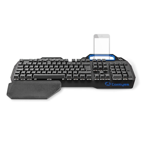 Nedis Pelinäppäimistö Langallinen | USB | Mekaaniset Avaimet | RGB | Pohjoismainen | ND Näppäinasettelu | USB Virta | Virtakaapelin pituus: 1.70 m | P musta
