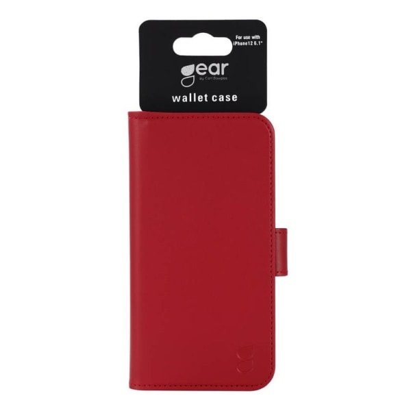 Gear Mobilfodral Röd Limited Edition iPhone 12 / 12 Pro Röd
