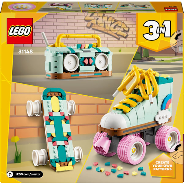 LEGO Creator 31148  - Retrorullskridsko